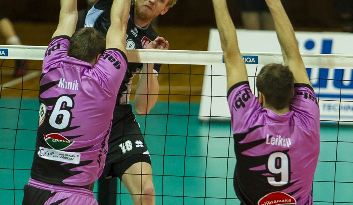 VK Jihostroj České Budějovice - Volejbalový oddíl Příbram 3:2