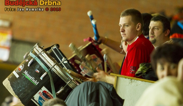 Fanoušci volejbalistů Jihostroje