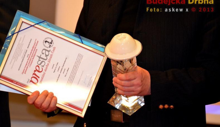 Slavnostním udílení cen PRESTA Jižní Čechy 2010 - 2012