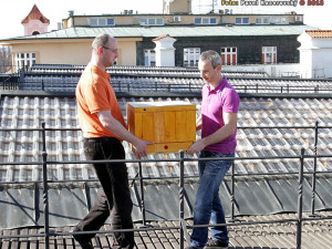 Poslední čtvrtý úl míří na své místo (2)