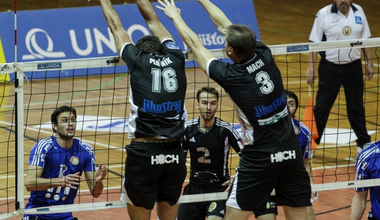 Jihostroj přivítá ve finálovém boji volejbalisty Ostravy