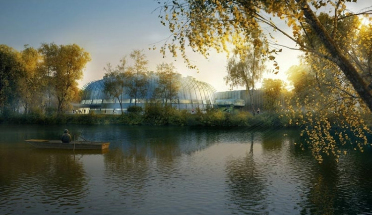 Vítězný návrh Centra halových sportů od Atelieru 8000