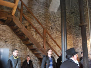 Uvnitř vodárenské věže