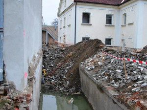 V těchto místech se nacházelo mlýnské kolo