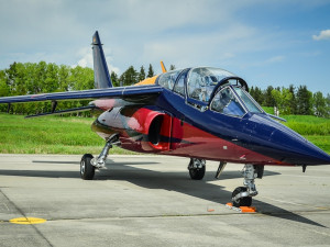 Trénink Flying Bulls leteckého týmu Red Bullu