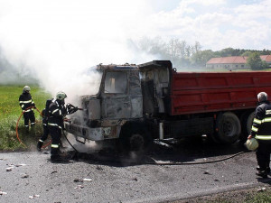 Požár Tatry 815 v Dolním Miletíně