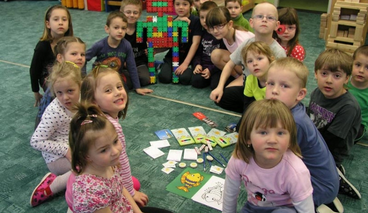 Děti z Mateřské školy U Pramene na Pohůrce