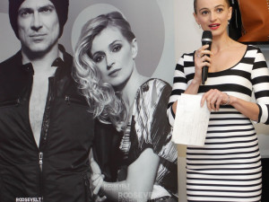 Večerem provázela herečka a tvář Roosevelt Fashion Storu Ivana Jirešová