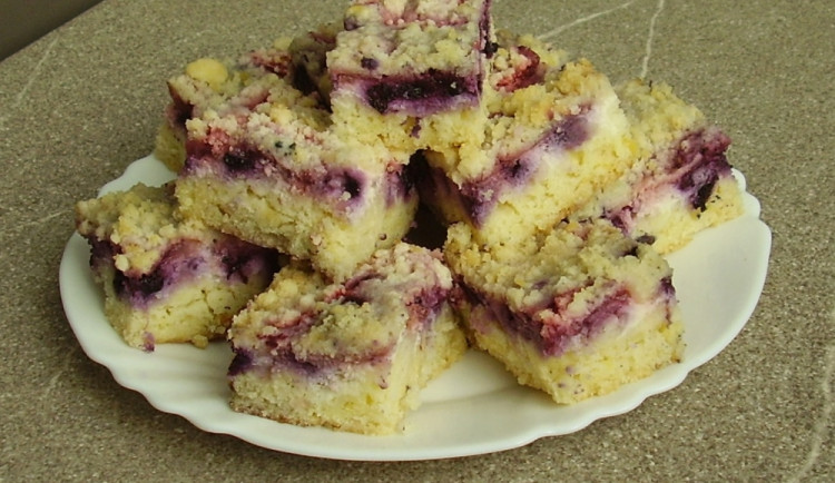 Drobenková buchta s tvarohem