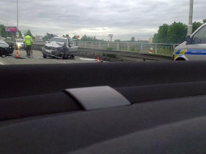 Nehoda z vozu čtenáře Budějcké Drbny