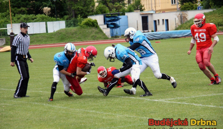 Budweis Hellboys - Warriors Karlovy Vary 35:0