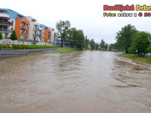 U Lučního jezu v pondělí ráno