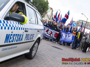 Pochod za záchranu budějovického hokeje