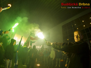 Pochod za záchranu budějovického hokeje