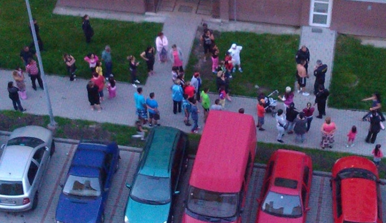 Policejní zátah v budějckém Volfově ulici