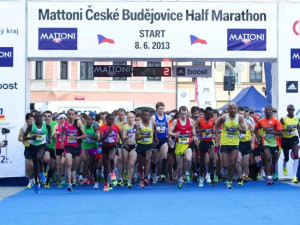 Start před budějckou radnicí