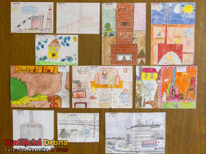 Vernisáž výstavy Děti malují teplo v DK Metropol