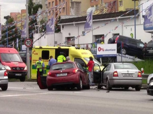 Páteční nehoda na výpadovce na Písek