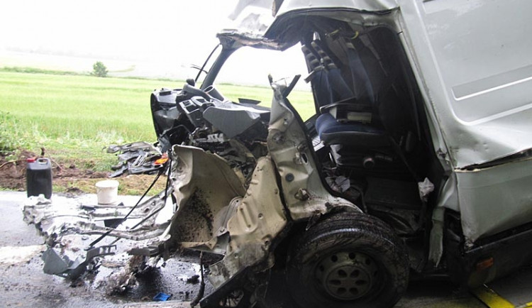 Tragická nehoda Iveco Daily u Nové Hospody