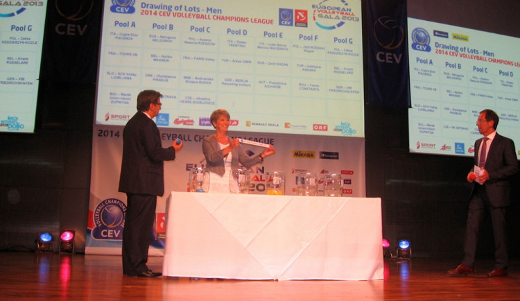V pátek byl ve Vídni rozlosován další ročník volejbalové Ligy mistrů