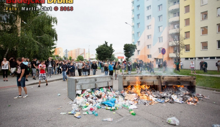 Protest na Máji minulou sobotu