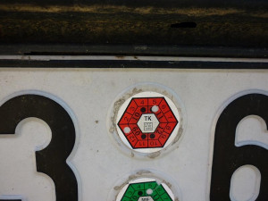 Odstavená auta na Máji