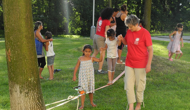 První Streetwork pro děti na Máji