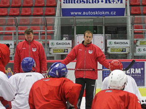 Na první trénink se přišlo podívat i několik diváků