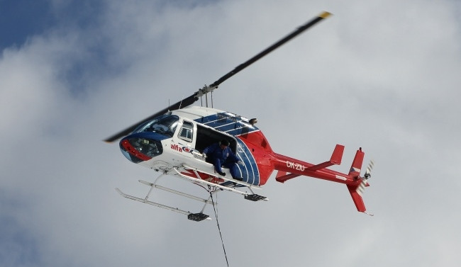 Helikoptéra Zdravotnické záchrané služby Jihočeského kraje