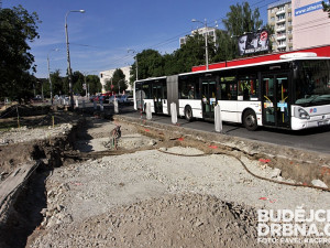 Rekonstrukce křižovatky Mánesova - Lidická