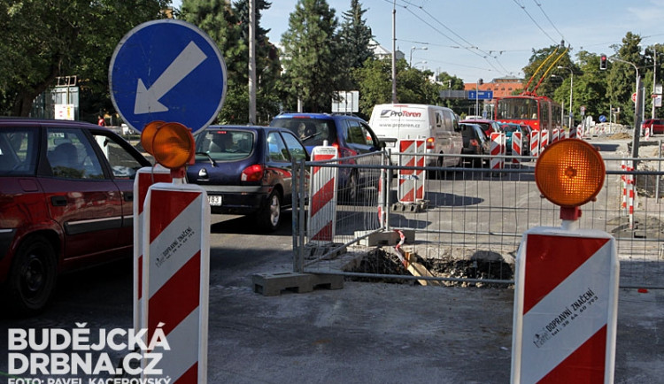 Rekonstrukce křižovatky Mánesova - Lidická