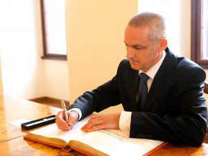 Zápis do pamětní knihy města