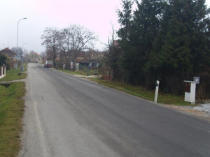 Poříčská ulice mezi Boršovem a Včelnou