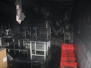 Požár výrobny lahůdek způsobil dvoumilionovou škodu