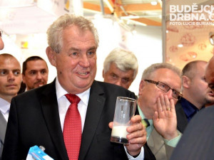 Prezident Miloš Zeman zahájil oslavu 40. narozenin výstavy
