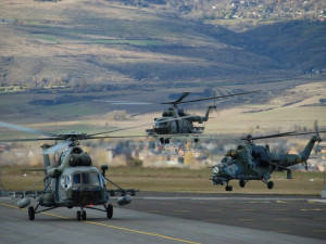 Vrtulníky Mi-17 a Mi-24