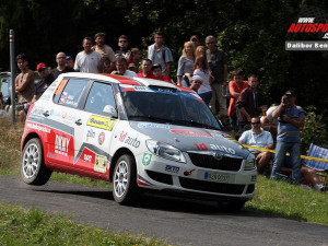 Jiří Máša - Jan Jinderle junior (Škoda Fabia R2)