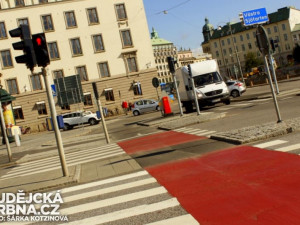 Pruhy pro cyklisty v Göteborgu