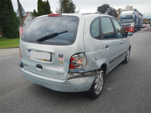 Poškozený Renault Scénic
