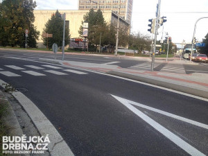 Křižovatka Lidická - Mánesova