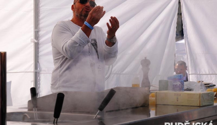 Cooking show Zdeňka Pohlreicha při Gastrotour 2013 v Českých Budějovicích