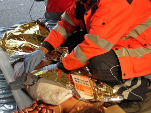 Ošetření těžce zraněné pacientky