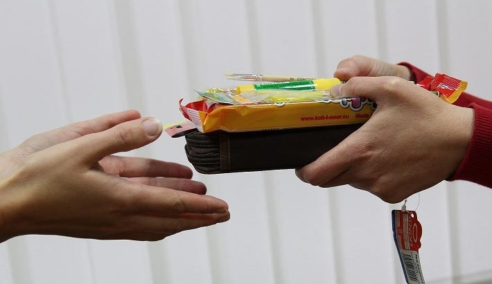 Sbírka školních potřeb