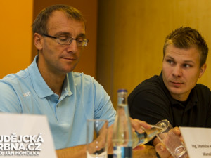 Manažer klubu Stanislav Pochop s Liborem Matouškem mladším