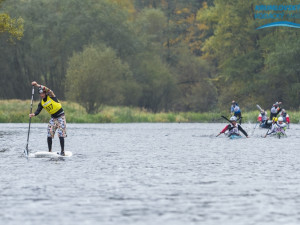 Tomáš Vaněček v půlce maratonu