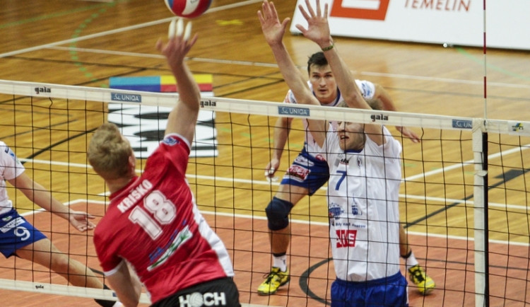 Michal Kriško při zápase proti Benátkám nad Jizerou