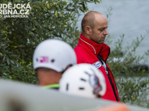 Trenér juniorské reprezentace Lukáš Novosad