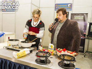 Ukázky receptů moderuje Daniel Kopál