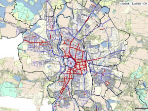 Chodníky 1. pořadí