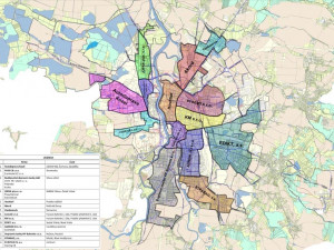 Mapa působnosti externích posil